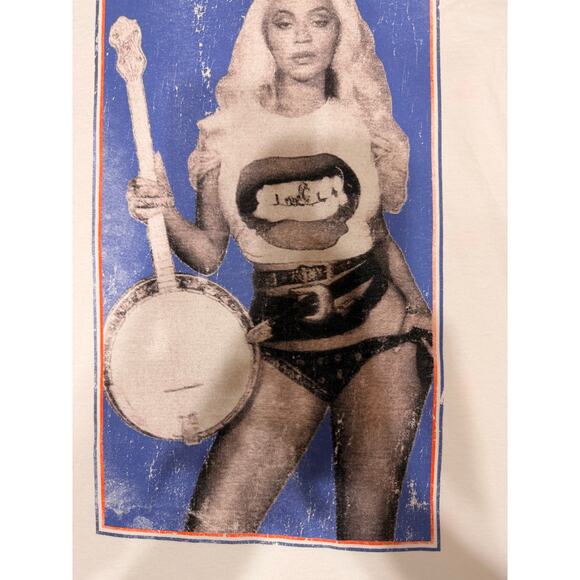 2025 BEYONCE OFFICIAL LARGE SHIRT BANJO ACT II COWBOY CARTER TOUR CONCERT - Picture 2 of 7